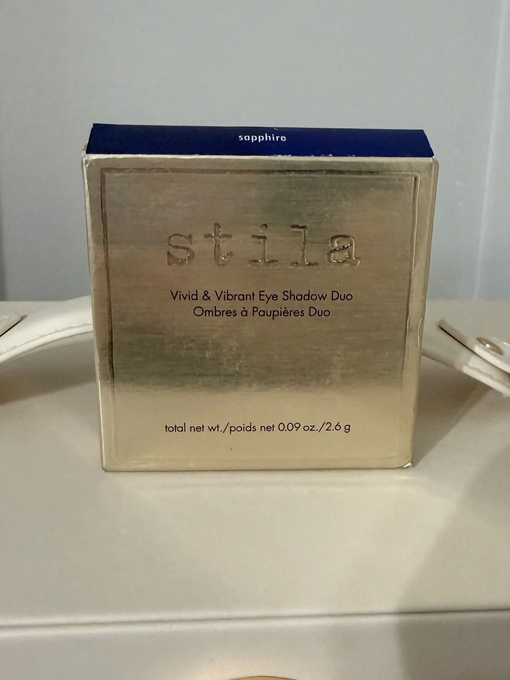 Stila Vivid & Vibrant Deep Blue Eyeshadow Duo Shimmer